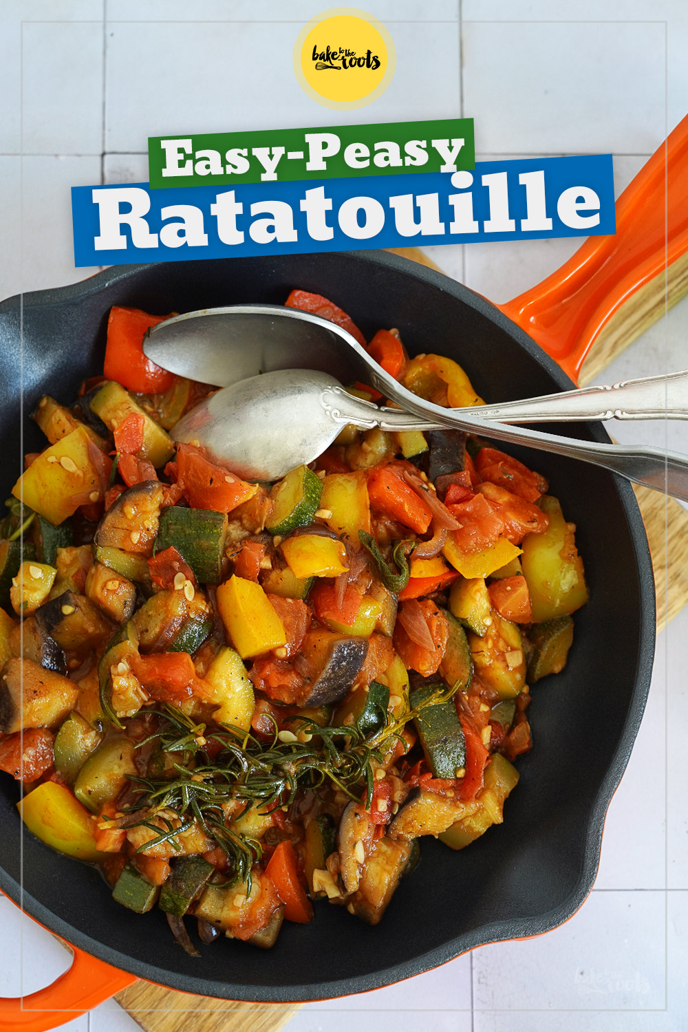 Easy Ratatouille with Soft Wheat (Sonnenweizen) | Bake to the roots