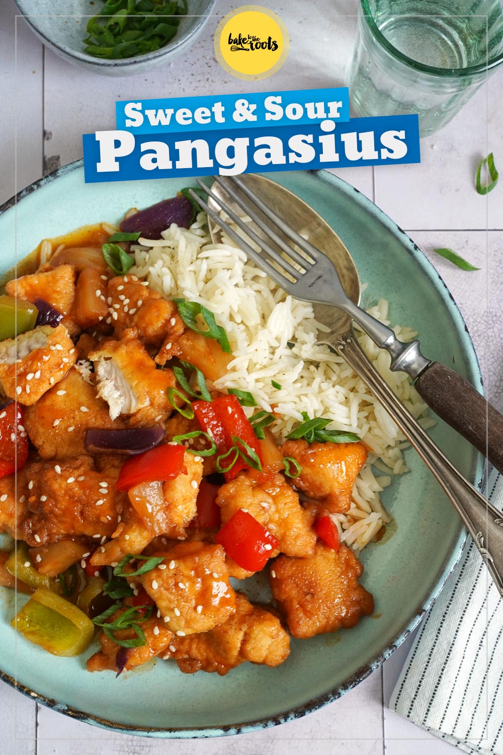 Sweet & Sour Fish Stir-fry with Rice | Bake to the roots