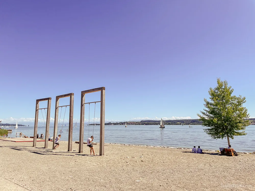 Überlingen schaukelt am Bodensee