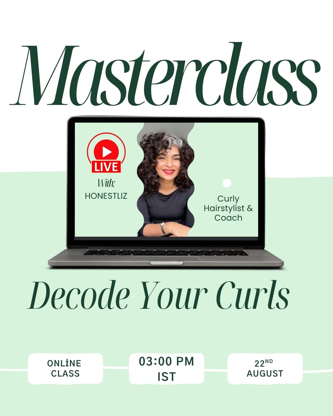 Curly Masterclass Online von HONESTLIZ