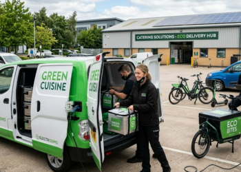 Saubere Lieferung: Warum E-Mobilität im Food- und Catering-Sektor boomt – Gastronomen BIZ