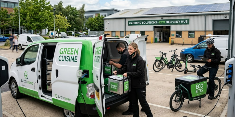 Saubere Lieferung: Warum E-Mobilität im Food- und Catering-Sektor boomt – Gastronomen BIZ