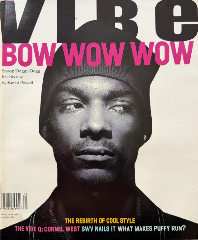 Erste Ausgabe des Vibe Magazine