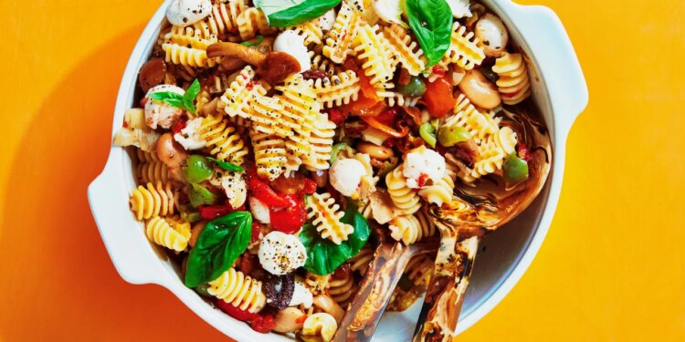 Olive Bar Pasta Salad Recipe