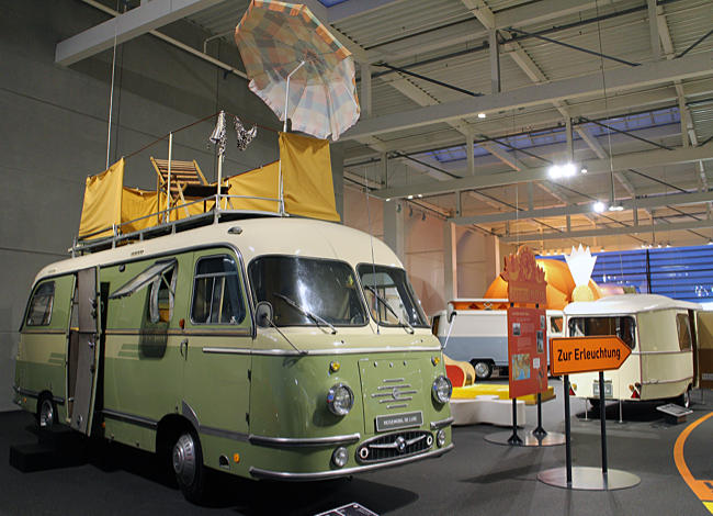 Bad Waldsee - Mikafa Reisemobil De Luxe von 1959, Preis damals über 42.000 DM