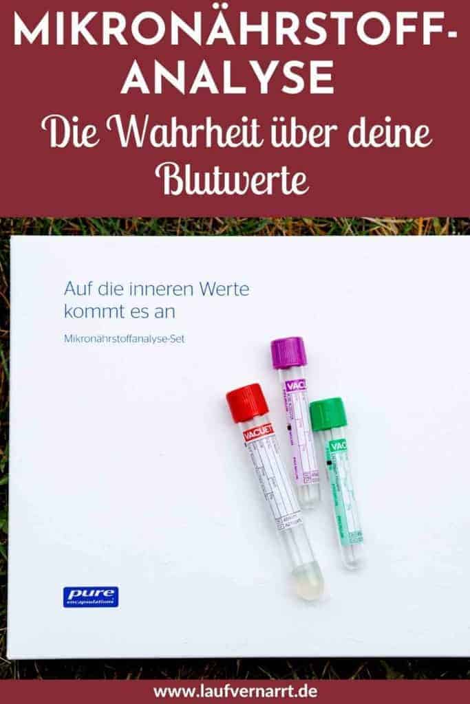 Mikronährstoffanalyse - Kosten, Erfahrung und Vergleich. Was ist das eigentlich und warum ist sie sinnvoll? Alle Infos und Tipps hier. #Blutbild #Blutwerte #Mikronährstoffe #Vitamine 