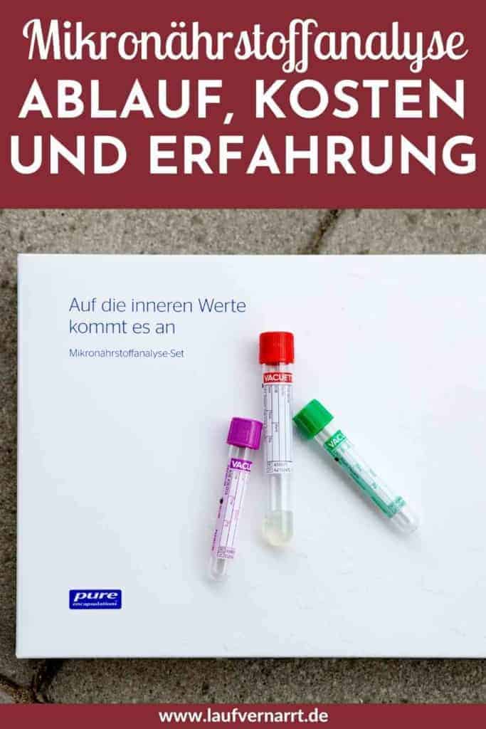 Mikronährstoffanalyse - Kosten, Erfahrung und Vergleich. Was ist das eigentlich und warum ist sie sinnvoll? Alle Infos und Tipps hier. #Blutbild #Blutwerte #Mikronährstoffe #Vitamine 