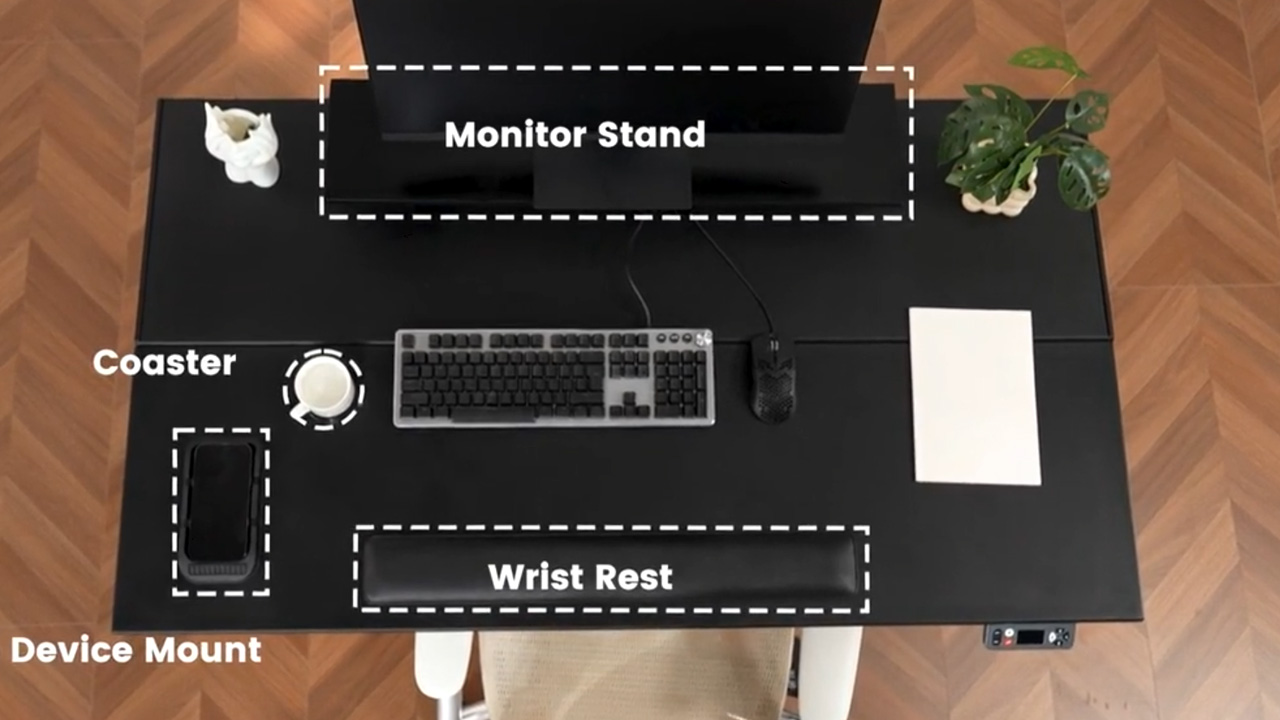 GTPlayer Zoned Tilt Smart Desk