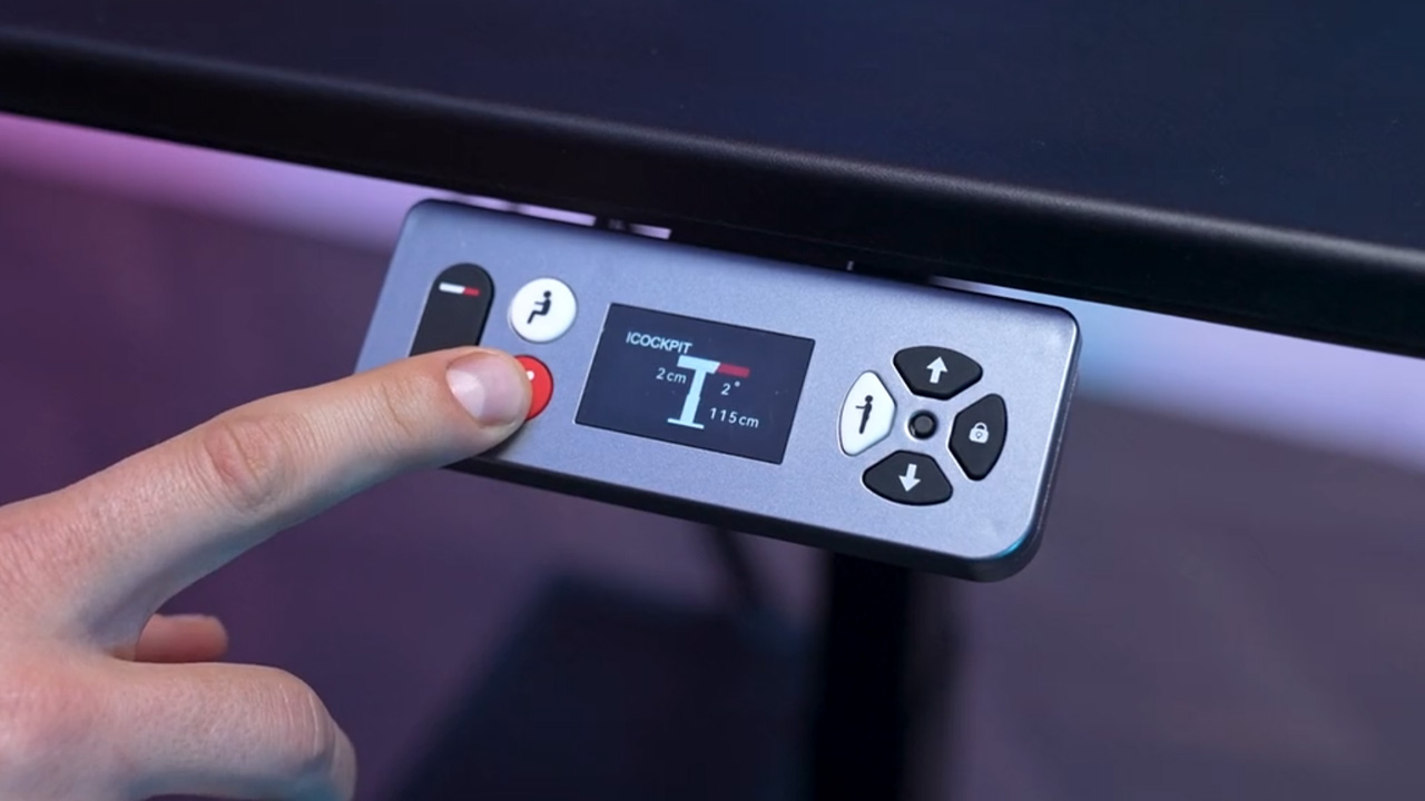 GTPlayer Zoned Tilt Smart Desk