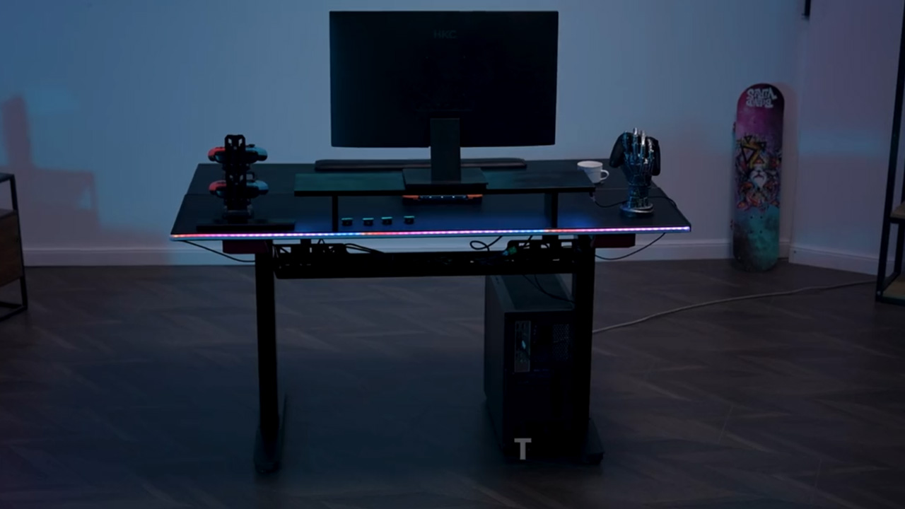 GTPlayer Zoned Tilt Smart Desk