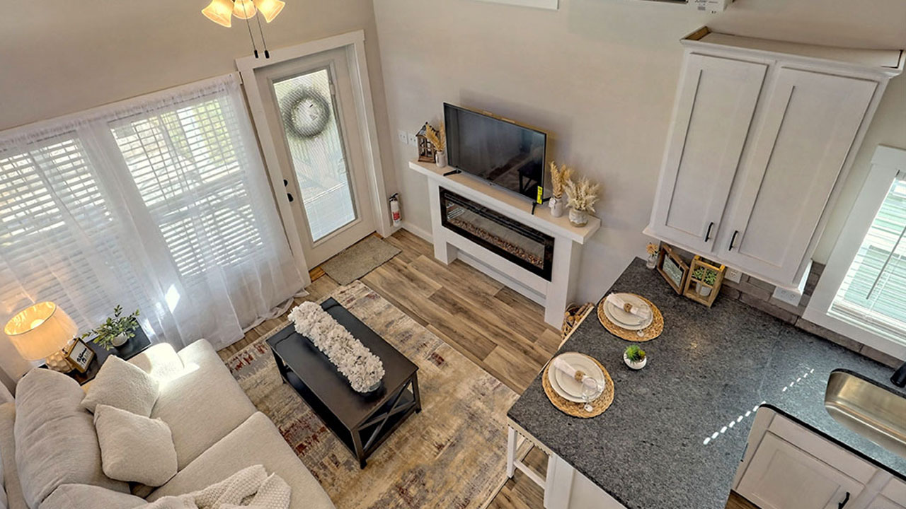 Swayback Tiny House Park Model interior
