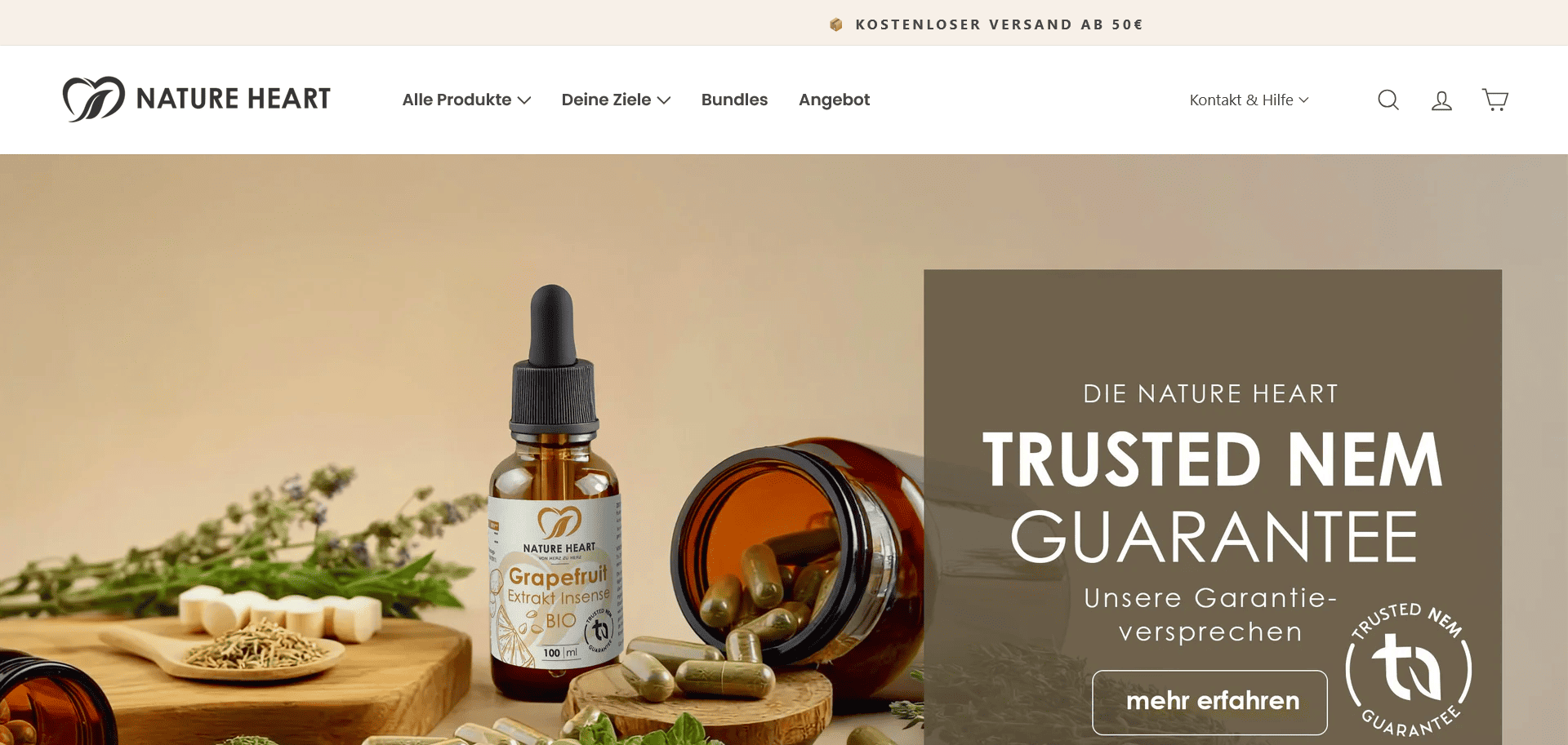 Nature Heart Shop