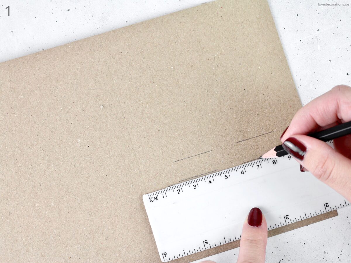 DIY Geburtstagskarte mit Kerze und Streichholz