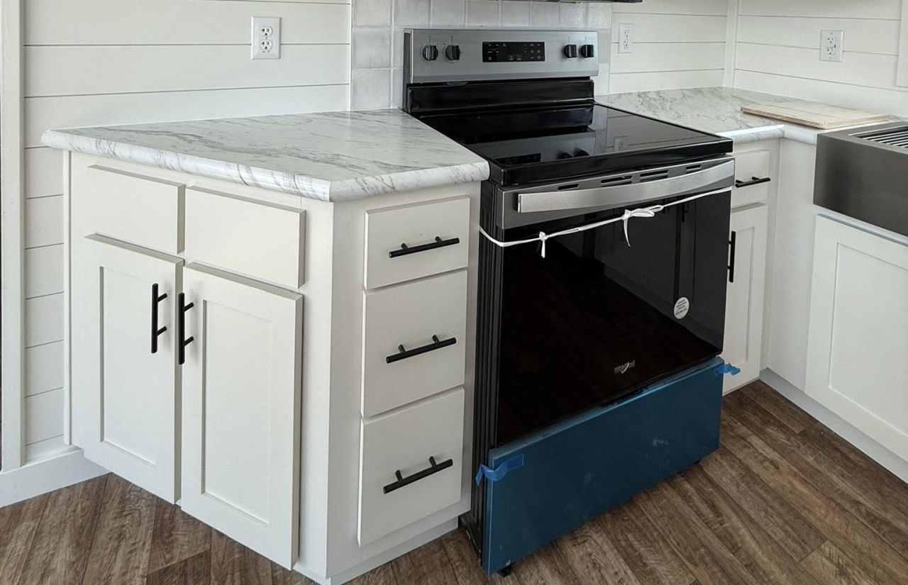 Butch Cassidy tiny house kitchen