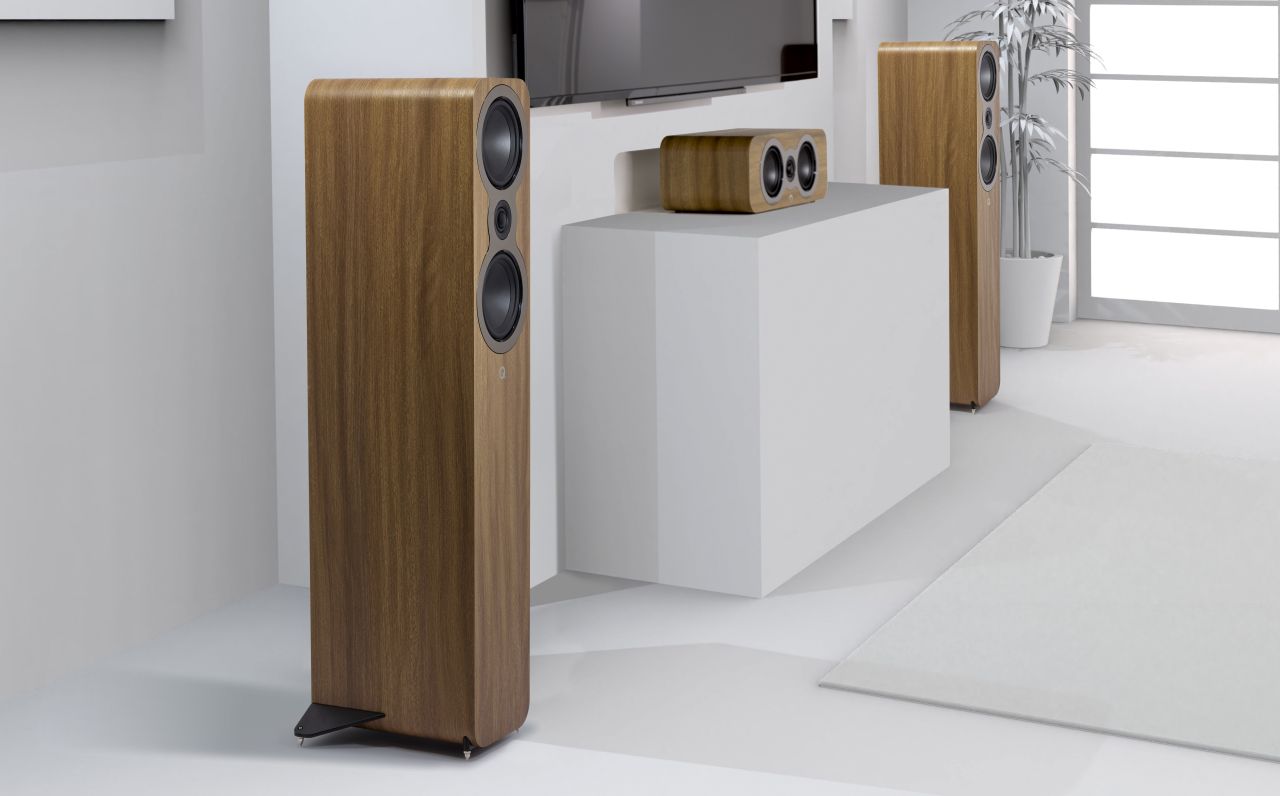 Q Acoustics Launches 3040c Compact Floorstanding Speakers