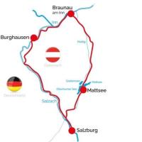 Österreich, Salzburger Land, Oberösterreich, Deutschland, Bayern: Kurze Radreisen Rad-Rundreisen Innradweg ab Salzburg
