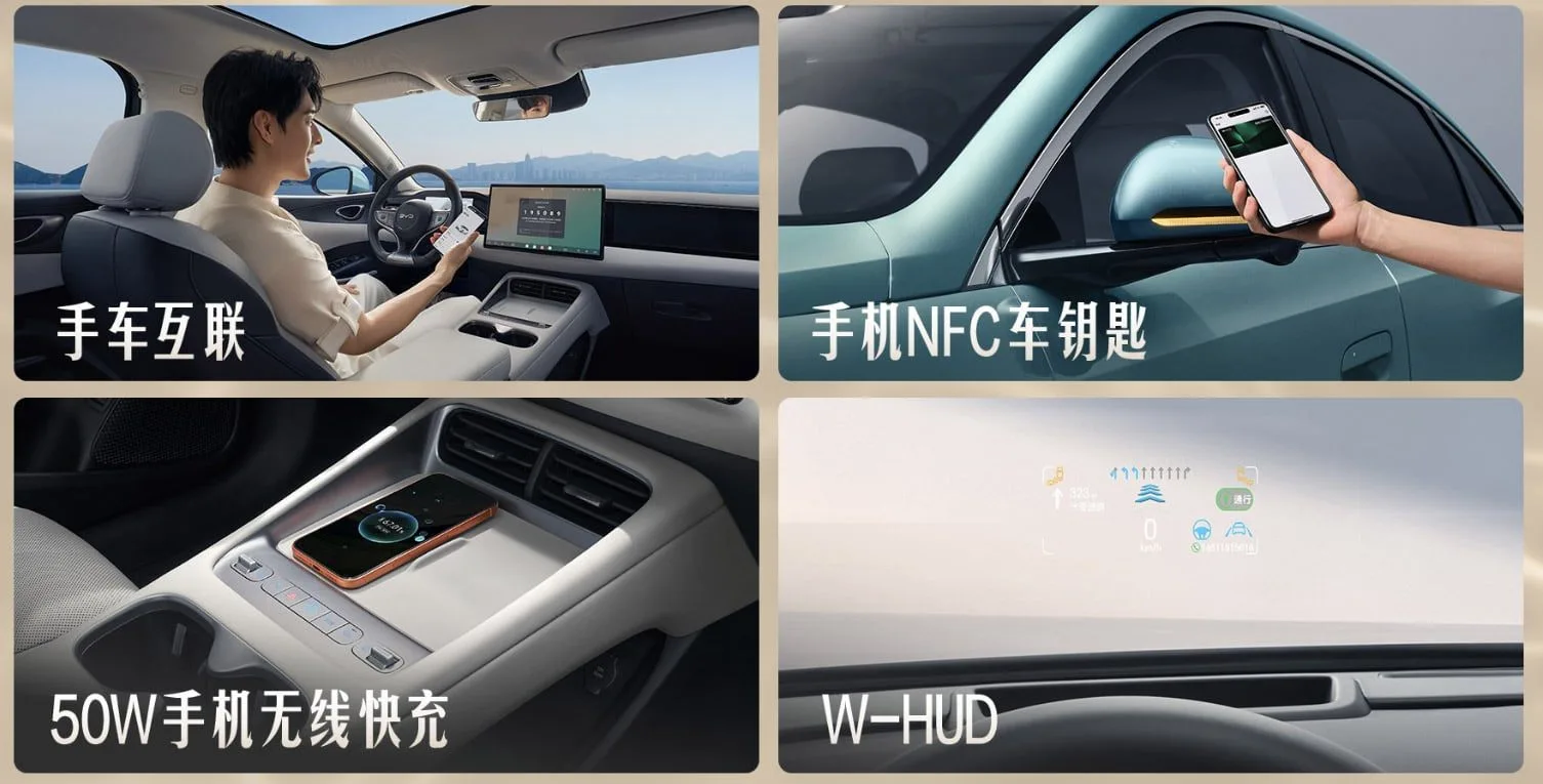 Funktionen und Innenraum des BYD Seal 06 Budget EV
