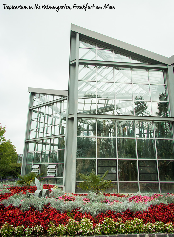 Tropicarium im Palmengarten in Frankfurt am Main, Deutschland