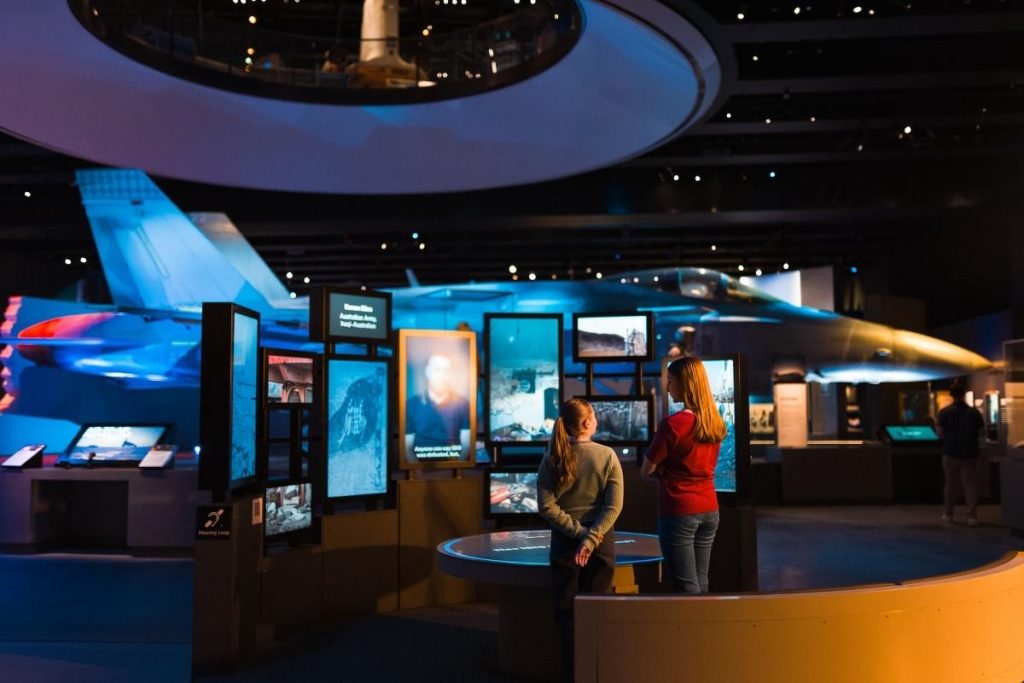 Interaktive Ausstellungen.