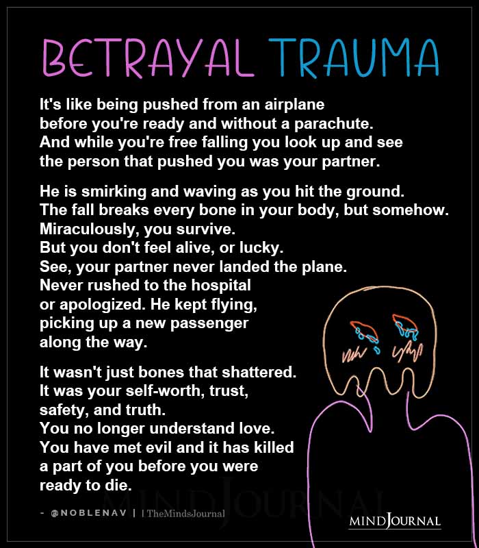 Trauma durch Verrat
